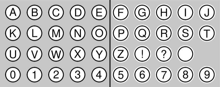 Set of light round map markers
